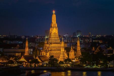 泰国或高棉的佛教寺或僧院阿伦庙采用扇形棕榈细纤维泰国.