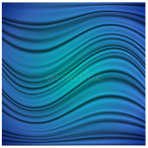 抽象的背景和流动的台词和波.