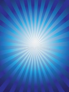 指已提到的人光亮的蓝色太阳射线背景照片