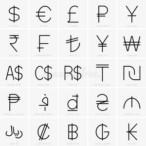 货币象征照片