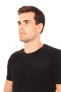 思考男图片-思考男素材-思考男插画-摄图新视界