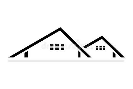 屋顶矢量图片-屋顶矢量素材-屋顶矢量插画-摄图新视界