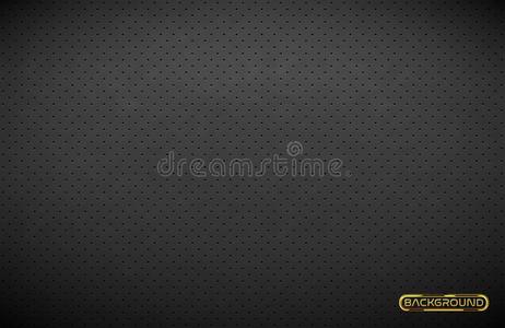 壁纸黑白底矢量黑暗的灰色穿孔于皮质地壁纸.现实的照片