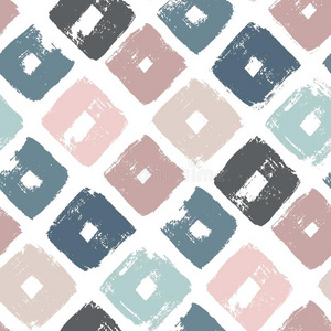 说明designate指明漂亮的制动火箭无缝的有多色菱形花纹的背景和心