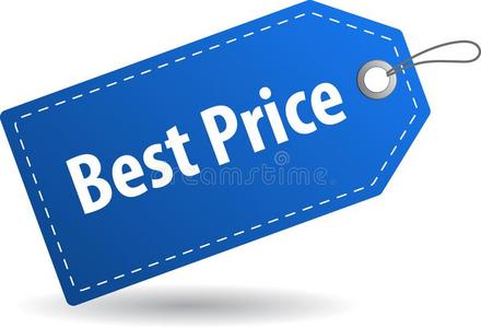 最好的价格加标签于标签蓝色照片