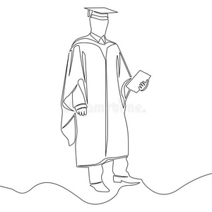 黑白条毕业图片-黑白条毕业素材-黑白条毕业插画-摄图新视界