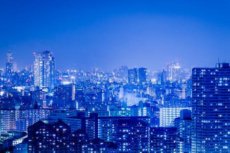 都市夜生活夜生活采用城市,城市scape办公室背景照片