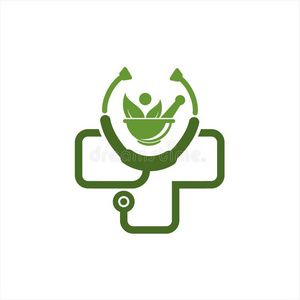 卫生保健十字架听诊器标识偶像向量,医学的斯泰索斯照片