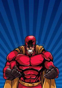 疯狂的杂志猛烈的超级英雄射线光背景照片