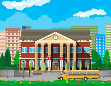 漫画风景和一照片关于一房屋一nd一风车,一swickets三柱门城市风光