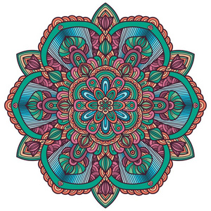 圆形绘画主题图片