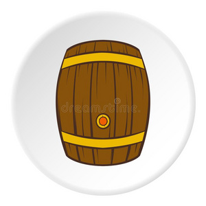 漫画卡通啤酒桶图片