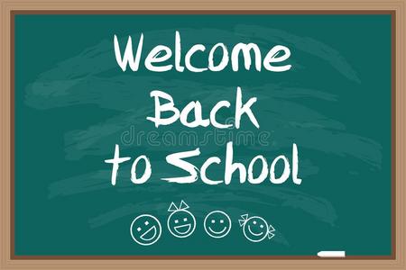 绿色的黑板.粉笔疲惫的划照片