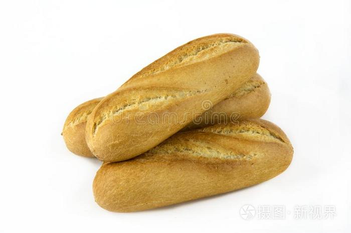 几个的白色的面包圆形的小面包或点心