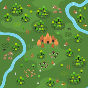 亚洲的地图图片