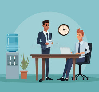 办公室漫画图片