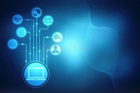 网络科技方形图片