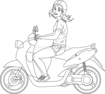 女孩色彩图片-女孩色彩素材-女孩色彩插画-摄图新视界
