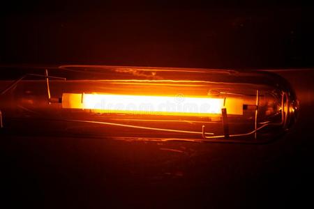 高的压钠灯high-pressuresteam高压蒸汽桔子光照片