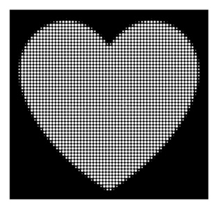 爱心马赛克图片