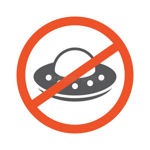 不允许的符号和宇宙飞船照片