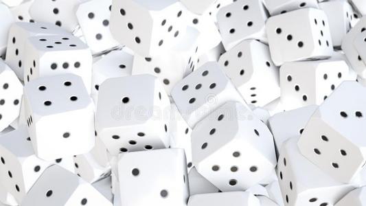 投掷骰子插画 投掷骰子手绘 投掷骰子卡通图 摄图新视界