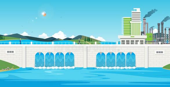 水坝图片
