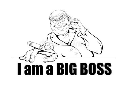 老板的性格图片-老板的性格素材-老板的性格插画-摄图新视界