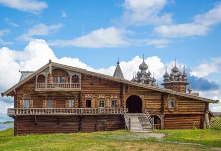 指已提到的人乡下的生活和指已提到的人虔诚的纪念碑关于卡累利阿地区