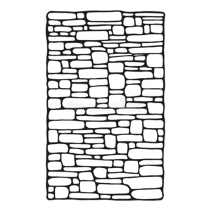 装饰物体石头墙石工工程装饰的矢量草图.隔离的物体照片