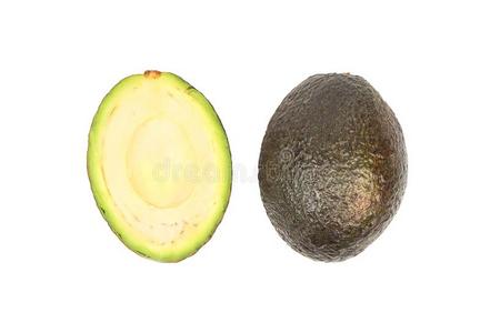 hepaticarterystrictures肝动脉狭窄鳄梨和一半的照片