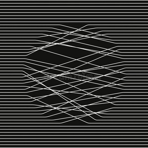 抽象的作品.黑的和白色的说明.平行的linear直线的照片