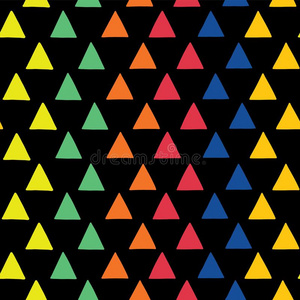 彩虹三角形图片