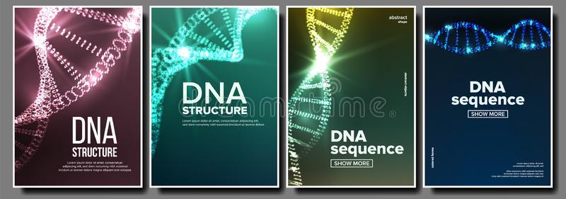 分子克隆didnotattend没有参加海报放置矢量.遗传的分子.