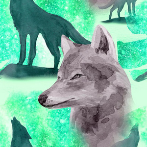 北方的狼图片-北方的狼素材-北方的狼插画-摄图新视界