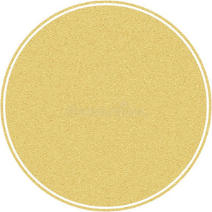 金色的标签圆形的圆和闪烁质地,隔离的向极少的量照片