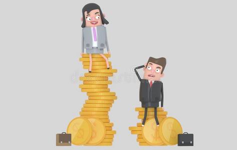 性某些语言的工资差别观念.