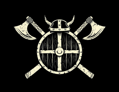 北欧海盗徽章一套图片