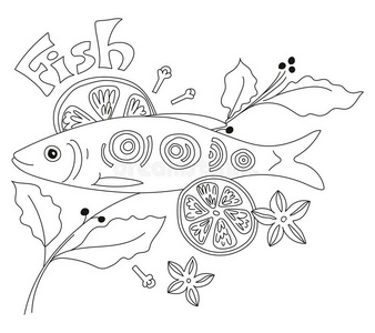 乱写乱画神仙鱼图片