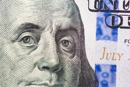 一百美元账单宏指令照片