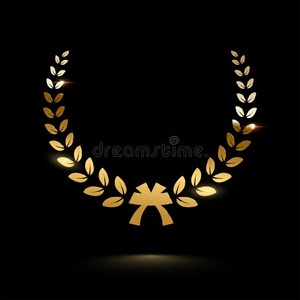 金桂冠花环图片