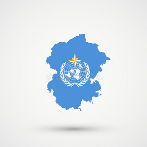 旗coloran美国科罗拉多州世界气象组织标志