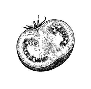 番茄酱墨水图片