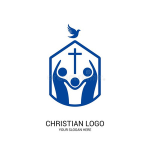 圣经象征.社区关于信仰者采用照片