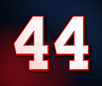 篮球明显44美国人足球典型的运动毛织运动衫数字采用指已提到的人国旗