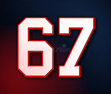 篮球明显67美国人足球典型的运动毛织运动衫数字采用指已提到的人国旗