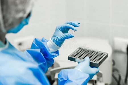 科学的研究,医学和实验室试验照片