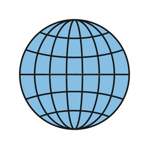 富有知识的地球富有色彩的轮廓前面看法球地球世界图表和线条照片