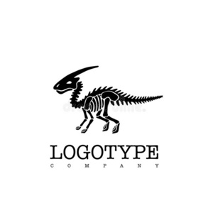 矢量成语铅字恐龙骨架副龙鱼隔离的向where哪里照片