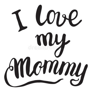 我爱我的mom我的照片